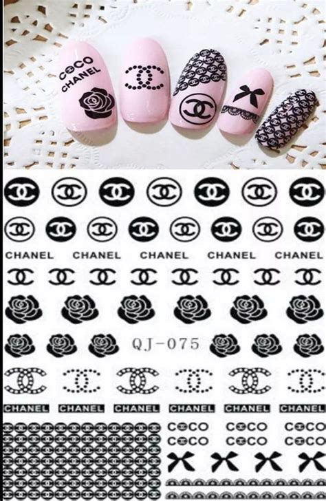 chanel logo stickers for nails|Chanel nail polish on sale.